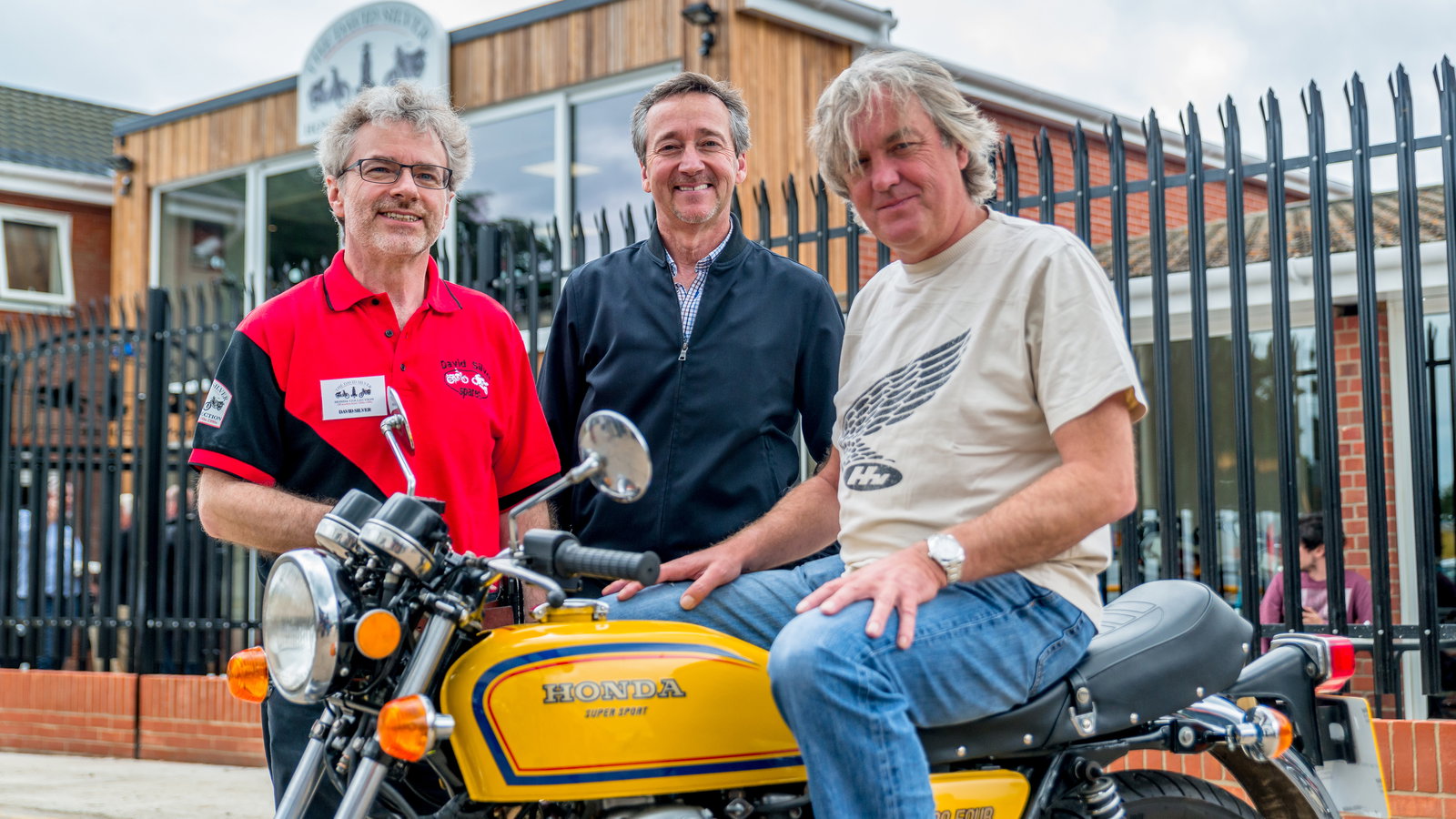 David Silver, James May and Freddie Spencer